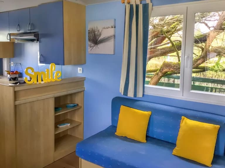 Photo mobil home salon