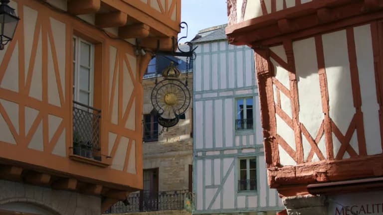 Photo of Vannes city center